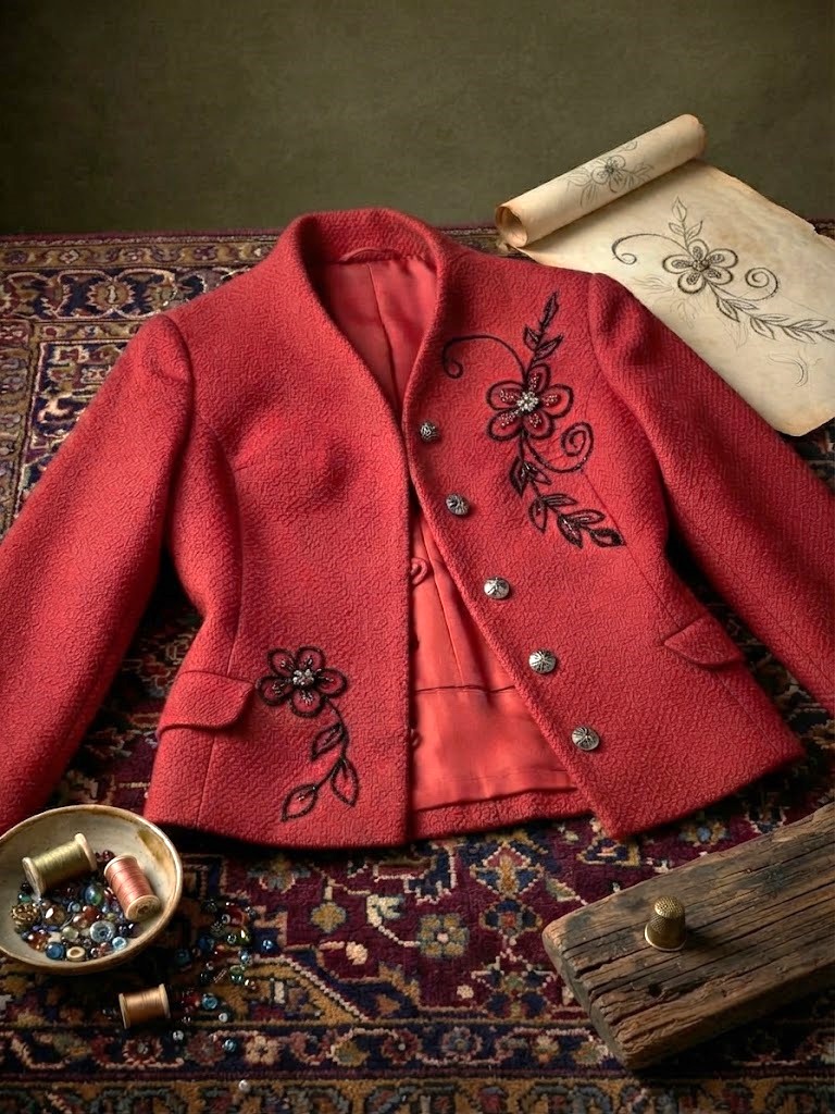 Jacheta M cu broderie manuala — Photo 4