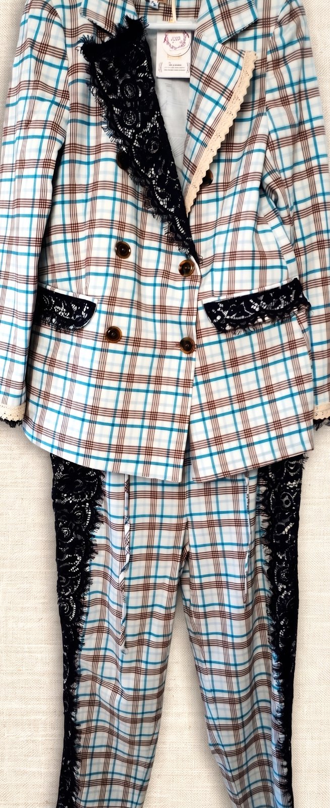 Set Sacou +Pantaloni   S — Photo 11